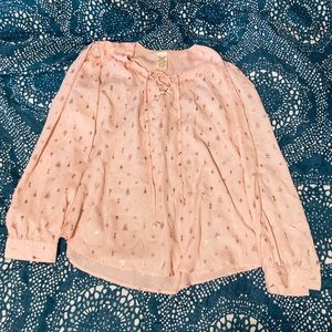 Casual Pink Blouse